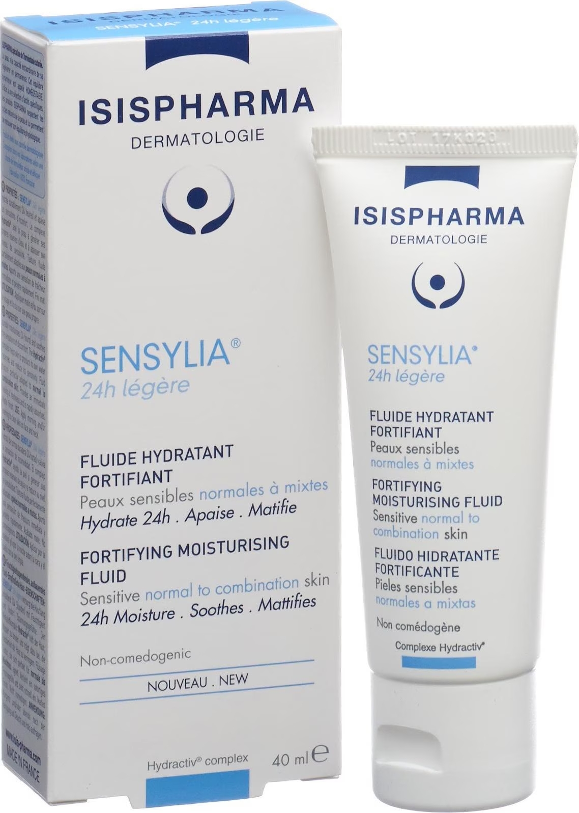 ISISPHARMA SENSYLIA 24h légère 40ml ISISPHARMA SENSYLIA 24h légère 40ml