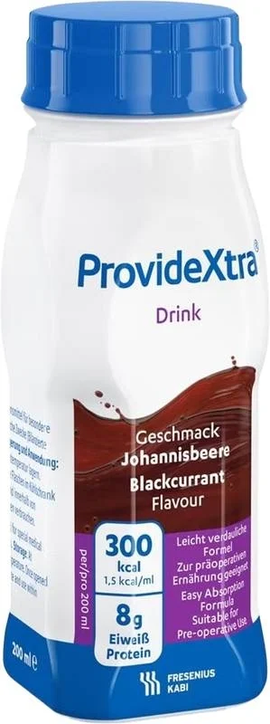 PROVIDEXTRA Drink Cassis 4 x 200 ml
