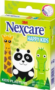 3M Nexcare Pansements Enfants Happy Kids Animals 20 pièces 3M Nexcare Pansements Enfants Happy Kids Animals 20 pièces