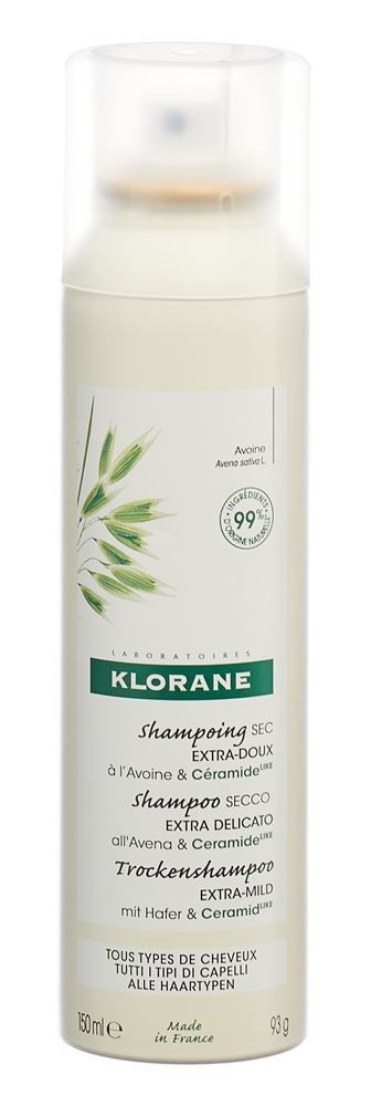 Shampooing sec KLORANE lait d'avoine get (n) 150ml
