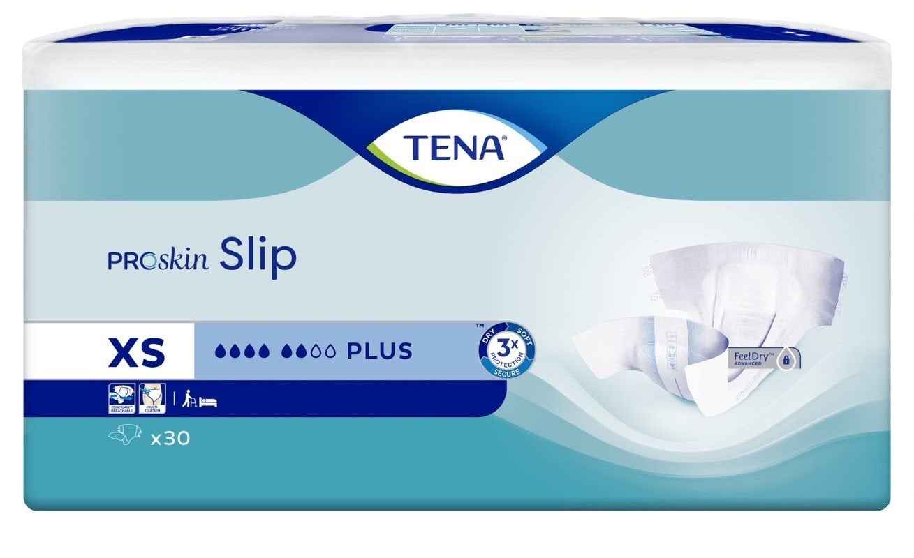 TENA Slip Plus extra small 30 pièces TENA Slip Plus extra small 30 pièces