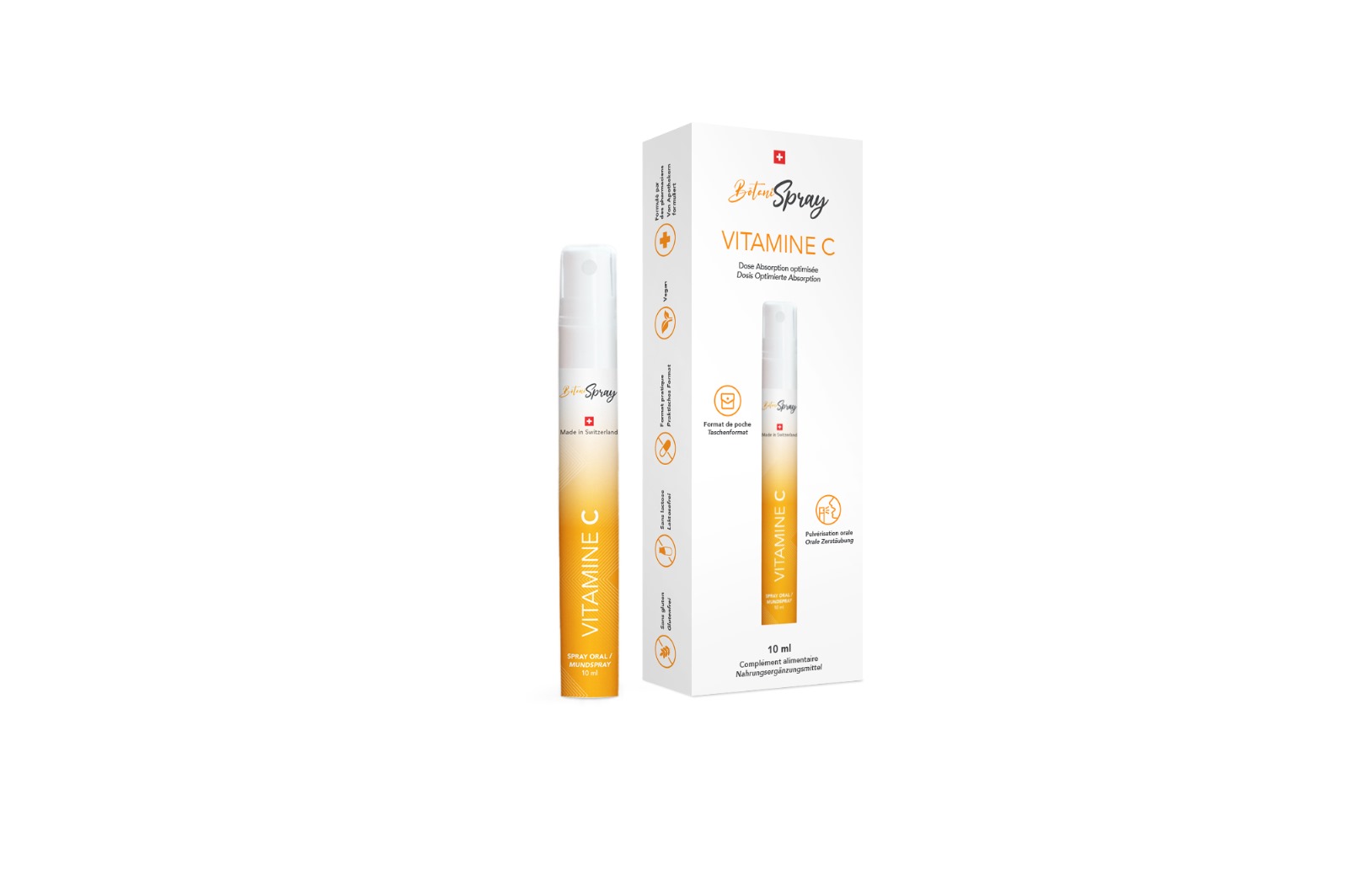 BotaniSpray® VITAMINE C spray buccal 10ml BotaniSpray® VITAMINE C spray buccal 10ml