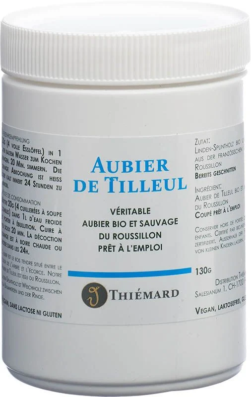 Thiémard Aubier Tilleul Sauva Roussillon bio 400g