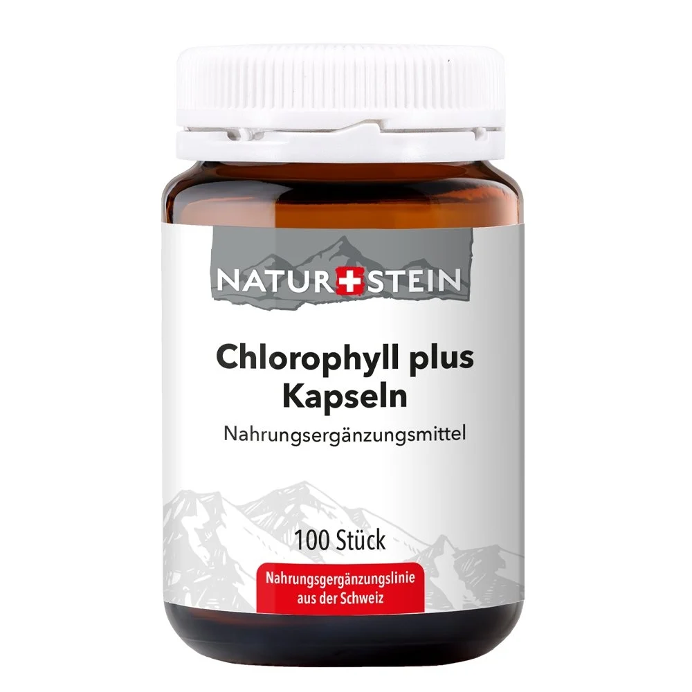 NATURSTEIN Chlorophylle plus gélules verre 100 pièces