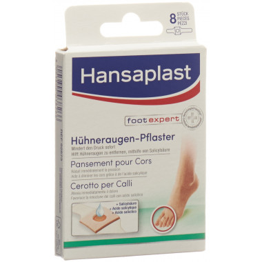 Hansaplast Footcare pansements pour cors 8 pièces