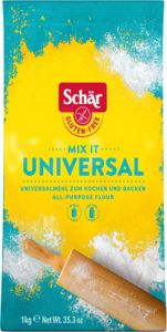 Schär Mix it ! Farine universelle sans gluten 1kg Schär Mix it ! Farine universelle sans gluten 1kg