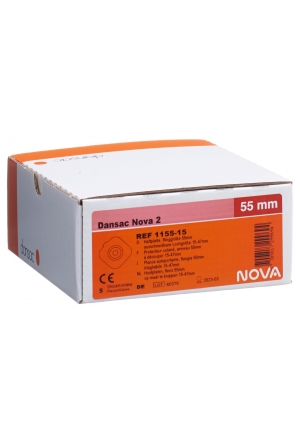 Plaque de base DANSAC NOVA 2 55mm 15-47mm 5 pièces