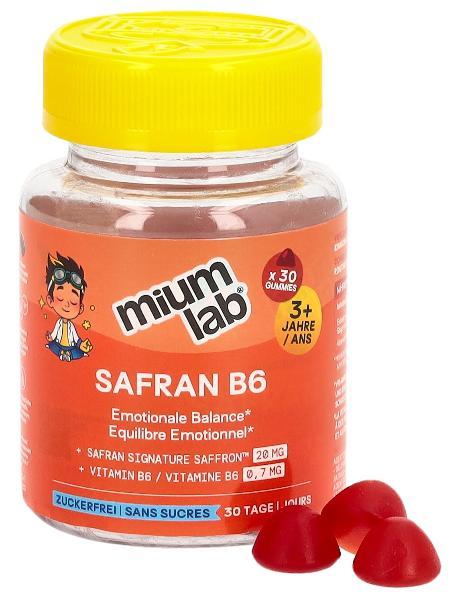MiumLab Kids Gommes Safran B6 30 pièces