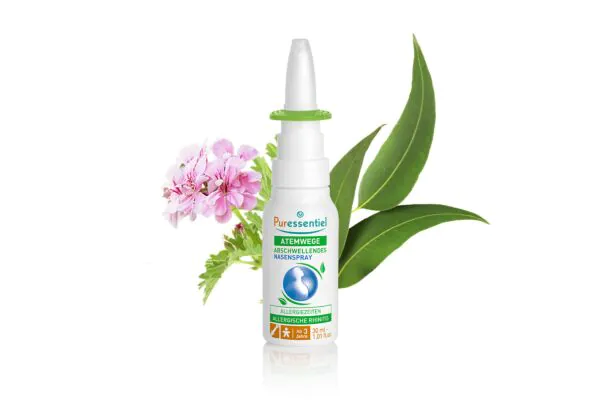 Puressentiel spray nasal décongestionnant huile essentielle bio 30ml Puressentiel spray nasal décongestionnant huile essentielle bio 30ml