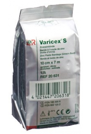 Bande à la pâte de zinc Varicex S 10cmx7m