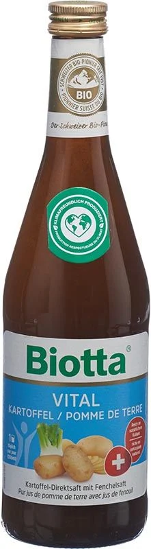 BIOTTA Vital pomme de terre 6 bt 5dl
