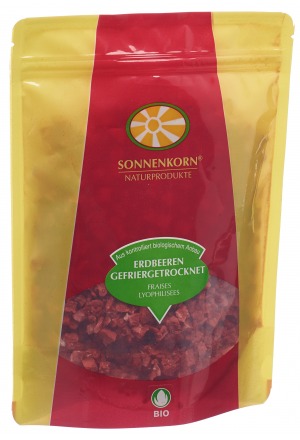 Sonnenkorn Fraises lyophilisées Bio Knosp 40g