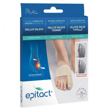 Epitact bandage correcteur flexible hallux valgus TAG L 23-24.5cm