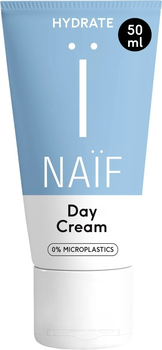 Crème de jour protectrice Naïf, tube de 50 ml