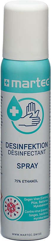 Spray désinfectant pour les mains Martec Aeros 100ml Spray désinfectant pour les mains Martec Aeros 100ml