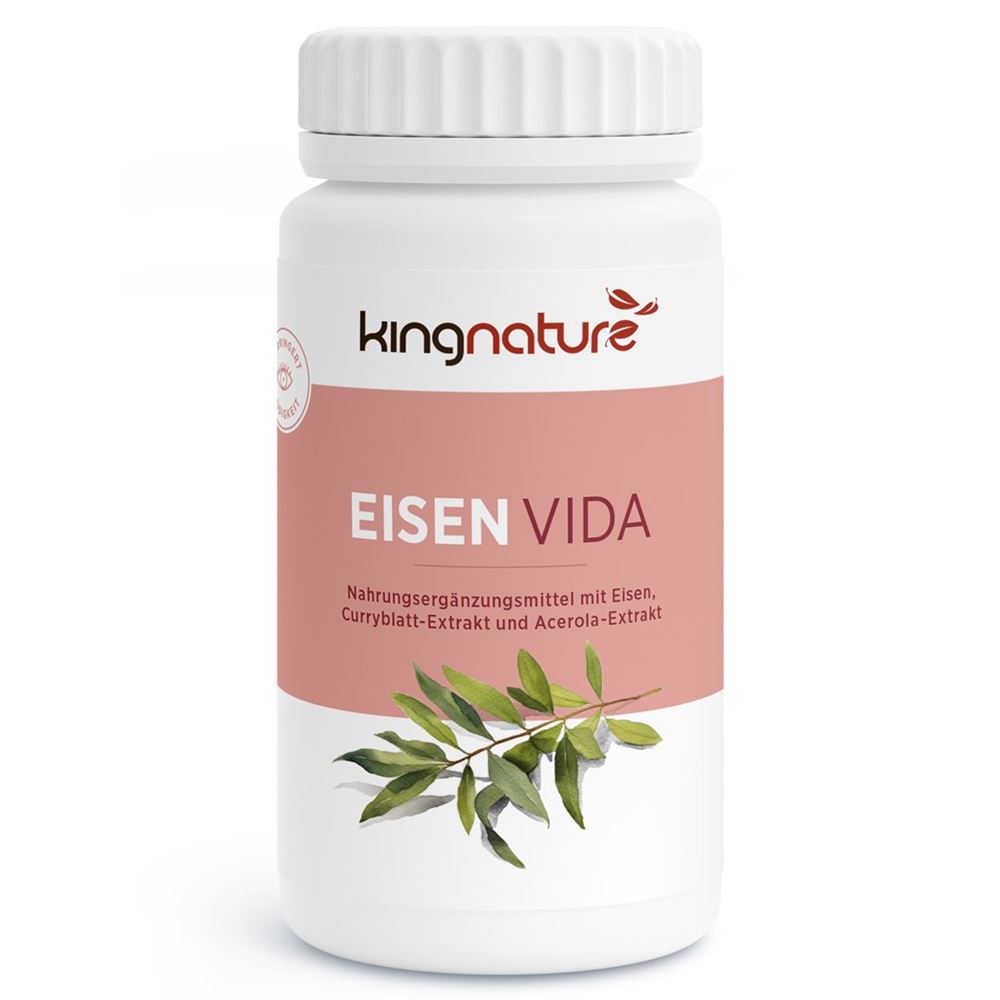 Kingnature Fer Vida Gélules 21 mg Ds 100 pièces Kingnature Fer Vida Gélules 21 mg Ds 100 pièces