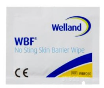 Welland WBF Chiffons de protection de la peau 70x160mm unst n 50 pièces