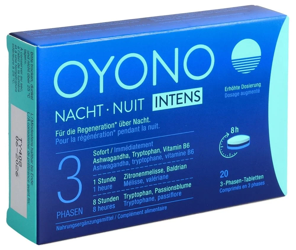 OYONO Nuit N Tabl. Intens 20 pièces