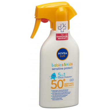 Nivea Protect Sensitive Babies&Kids Trigger LSF50+ Fl 270ml Nivea Protect Sensitive Babies&Kids Trigger LSF50+ Fl 270ml