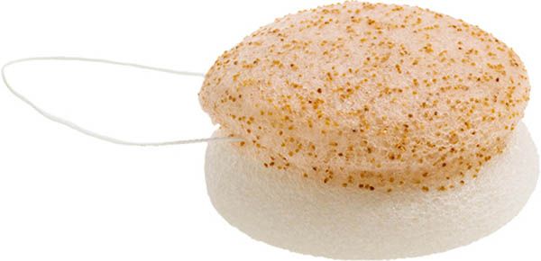 Éponge visage Konjac LADY GREEN à l'extrait de noix