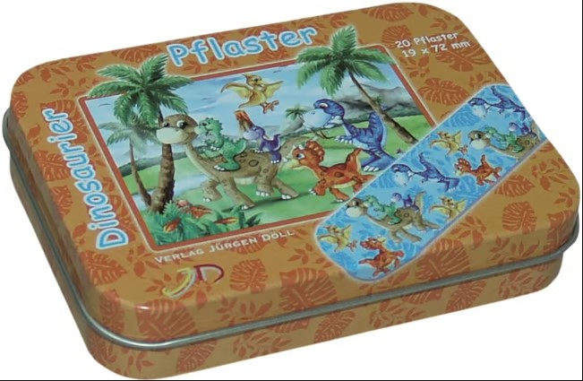 Döll sparadrap 19x72mm dinosaure (n) 20 pièces