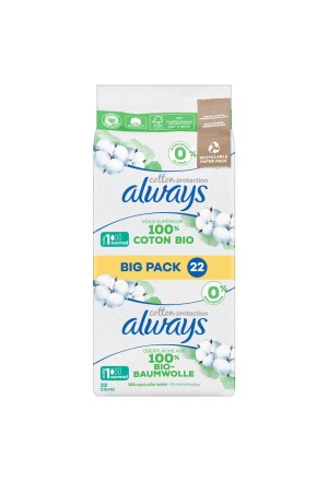 ALWAYS Ultra Binde Cot Normal BigP (nouveau) 22 pces