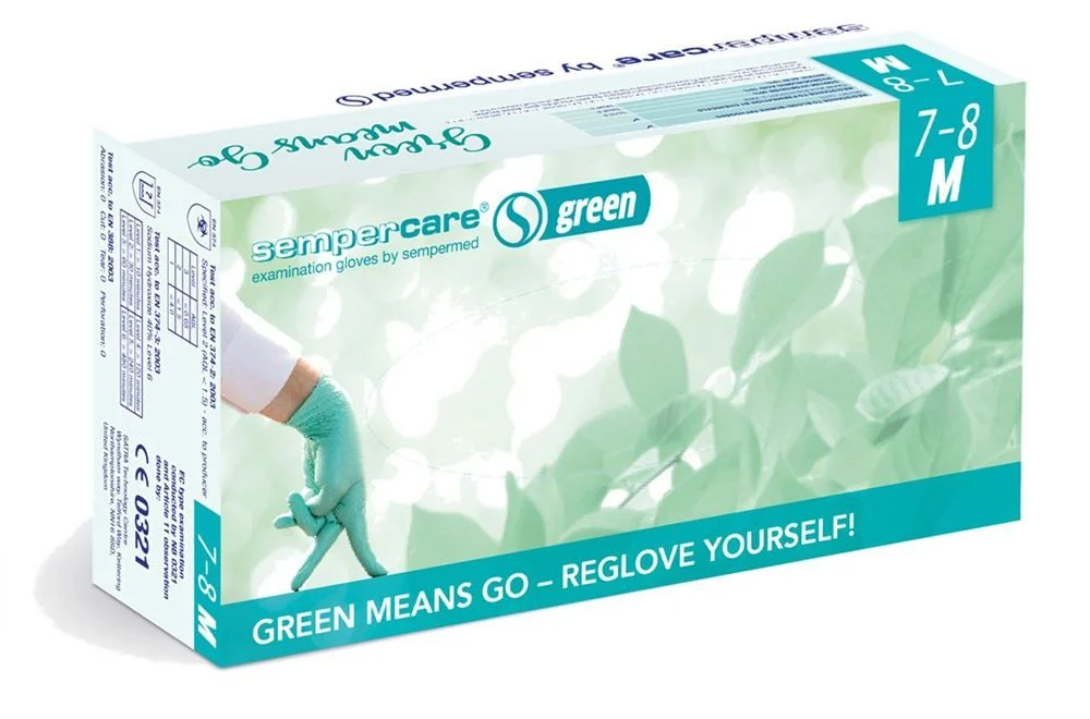 Sempercare green L non stérile 200 pièces