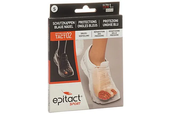 EPITACT® SPORT Protège-orteils à clous bleus S 23mm 2 pièces