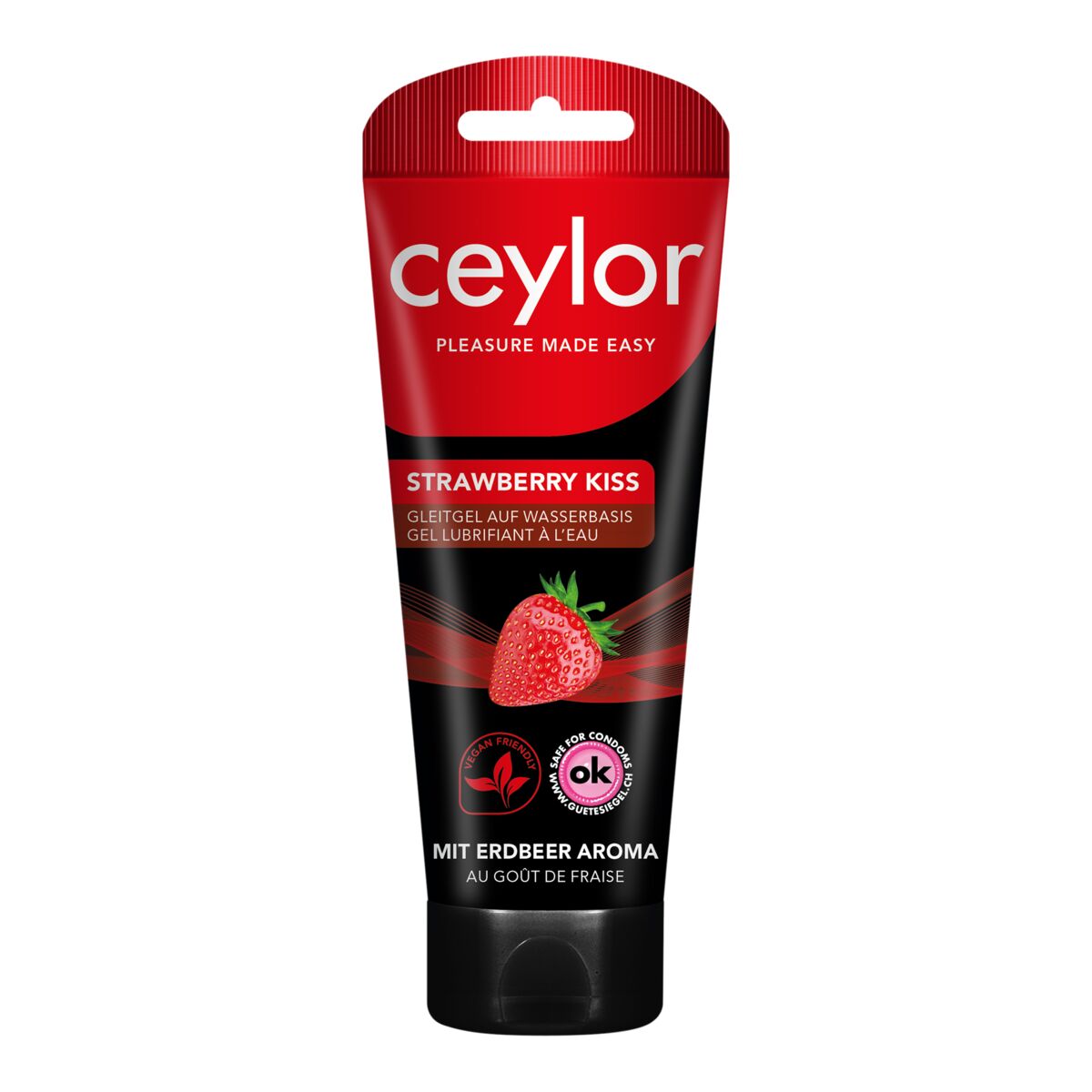 ceylor® gel lubrifiant Strawberry Kiss Tb 100ml ceylor® gel lubrifiant Strawberry Kiss Tb 100ml