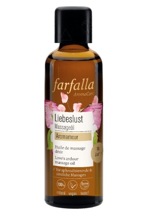 FARFALLA Huile de massage Aromamour Volupté d'amour Fl 75ml FARFALLA Huile de massage Aromamour Volupté d'amour Fl 75ml