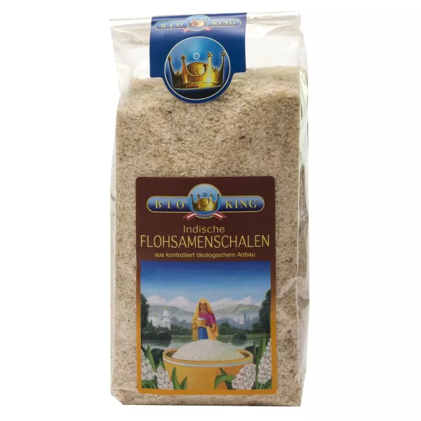 BioKing Peaux de graines de puces bio 250g BioKing Peaux de graines de puces bio 250g