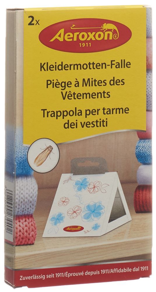 AEROXON Pièges à mites vestimentaires 2 pièces