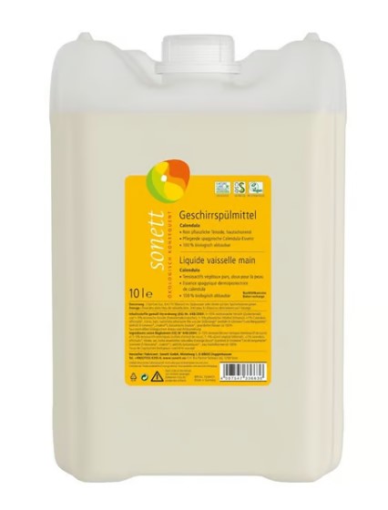 Sonett liquide vaisselle Calend (nouveau) 10 lt Sonett liquide vaisselle Calend (nouveau) 10 lt