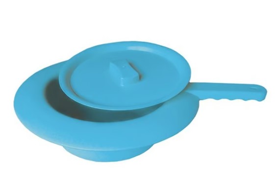 Sundo Bassin ø31cm bleu avec poignée et couvercle