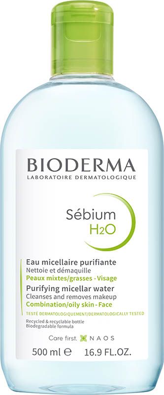 BIODERMA Sébium H2O solution micellaire Fl 500ml