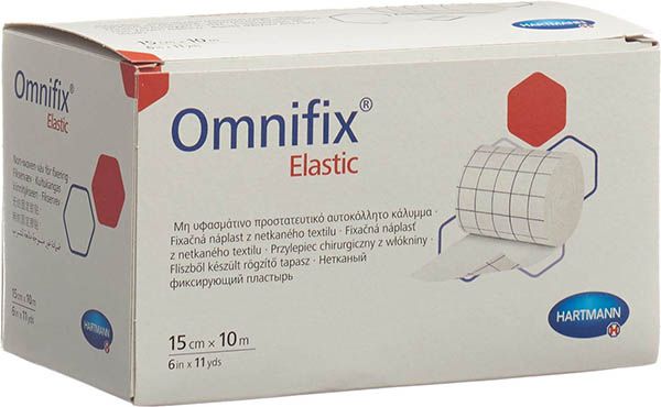 Non-tissé de fixation Omnifix 15cmx10m élastique blanc