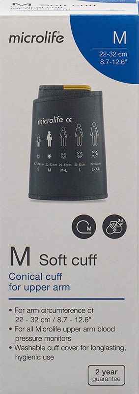MICROLIFE Brassard souple bras supérieur 4G M 22-32cm MICROLIFE Brassard souple bras supérieur 4G M 22-32cm