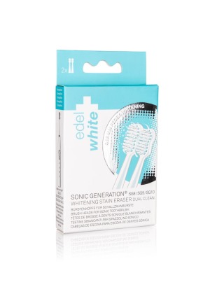 EDEL+WHITE Têtes de brosse de rechange Sonic Whitening G8+