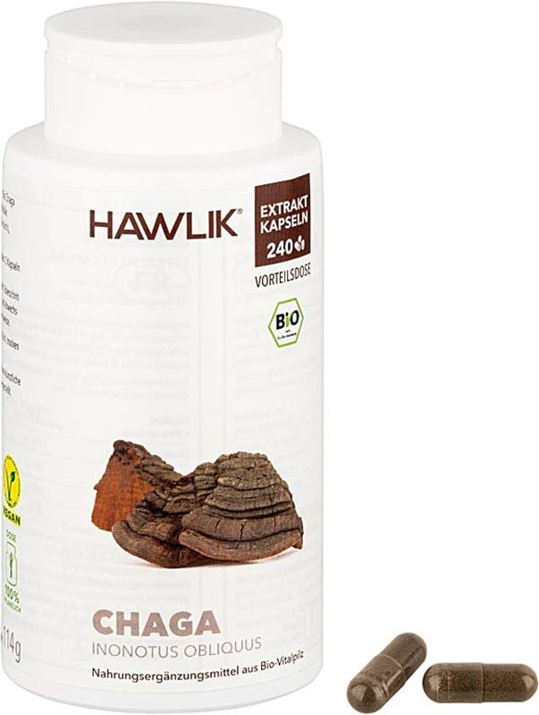 HAWLIK Extrait de chaga en gélules 240 pièces
