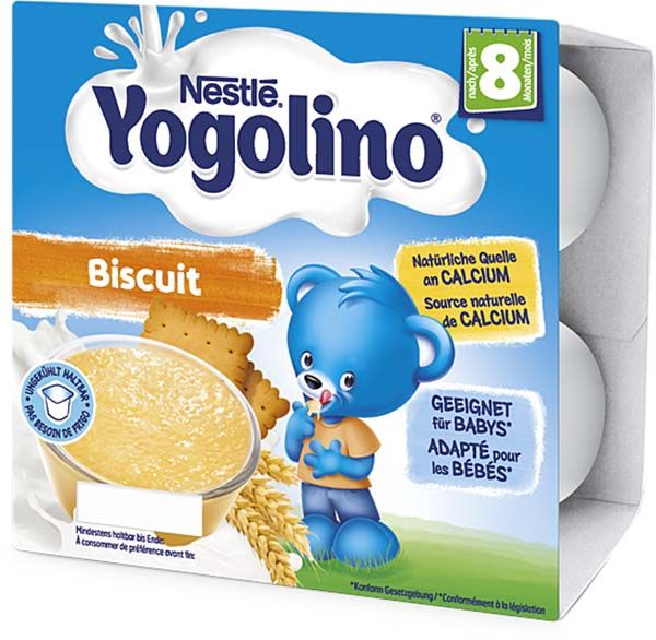 Nestlé Yogolino Biscuit 6 mois 4 x 100g