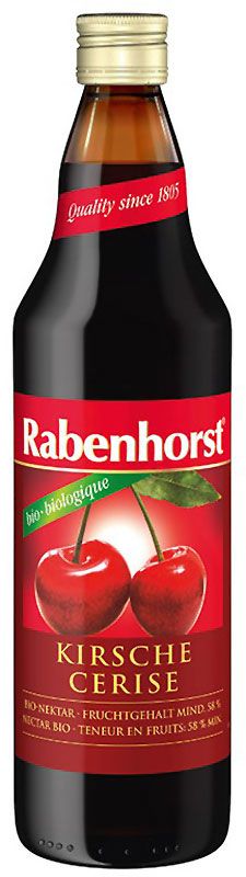 Nectar de cerise RABENHORST Bio 750ml