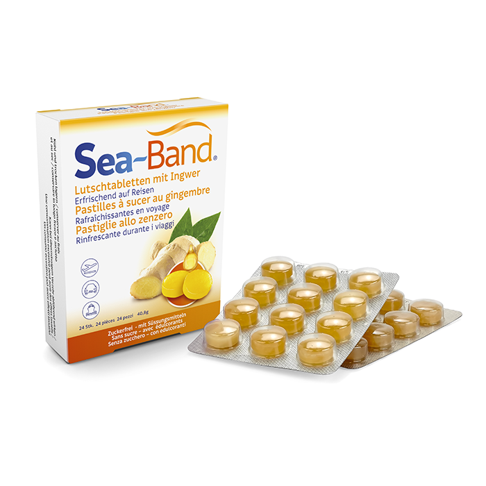 Sea-Band Gingembre à sucer 24 pièces Sea-Band Gingembre à sucer 24 pièces