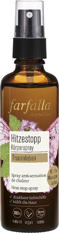 farfalla Spray anti-chaleur vie de femme sauge muscat 75ml farfalla Spray anti-chaleur vie de femme sauge muscat 75ml