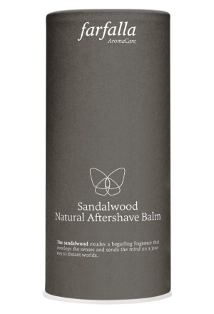 FARFALLA Natural Baume après-rasage Bois de santal 100ml FARFALLA Natural Baume après-rasage Bois de santal 100ml