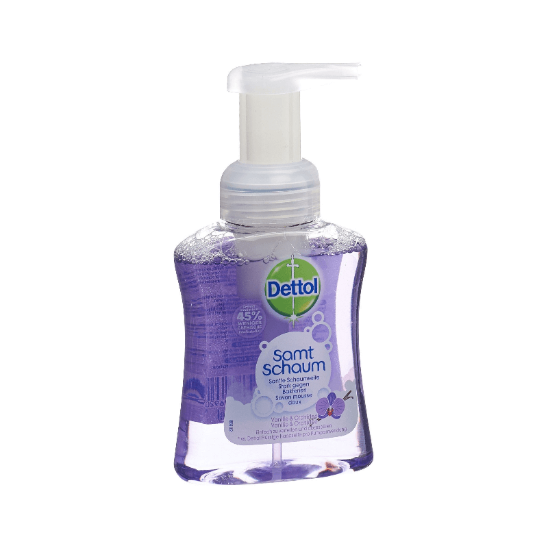Savon mousse Dettol Vanille&Orchidée 250ml