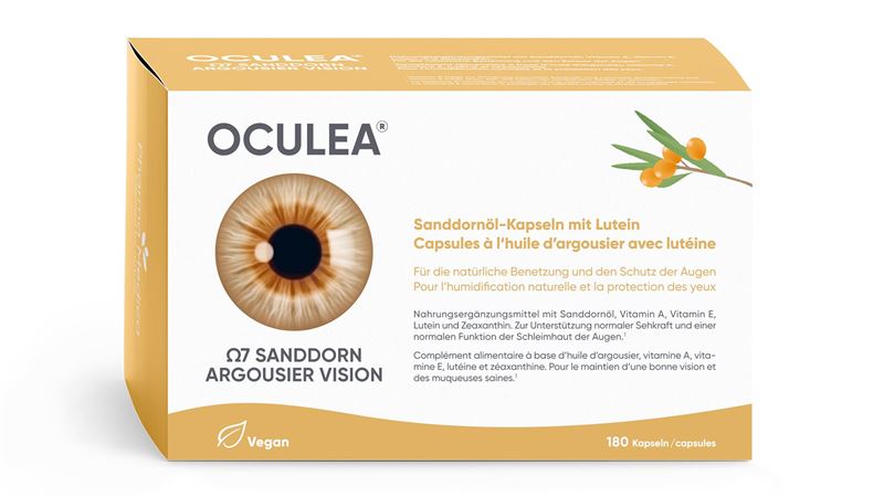 OCULEA® Argousier Vision gélules 180 pièces OCULEA® Argousier Vision gélules 180 pièces
