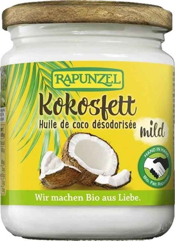 Graisse de coco Rapunzel pot 200g Graisse de coco Rapunzel pot 200g