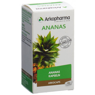 Arkocaps gélules d'ananas végétales 45 gélules Arkocaps gélules d'ananas végétales 45 gélules