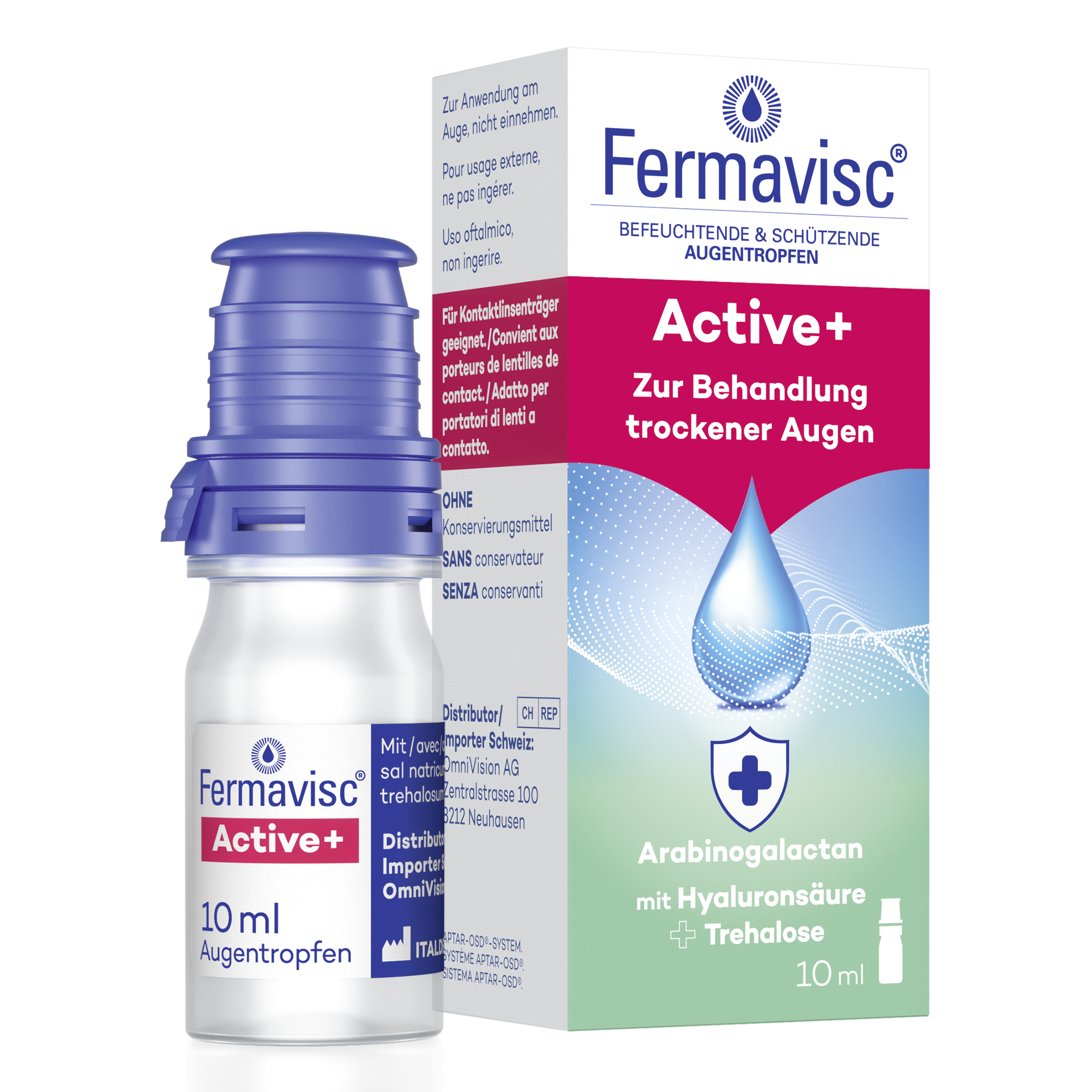 FERMAVISC SafeDrop Lipocur Gtt Opht Fl 10ml