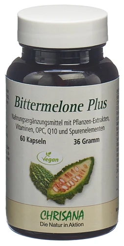 Chrisana gélules de melon amer Plus, boîte de 60 gélules